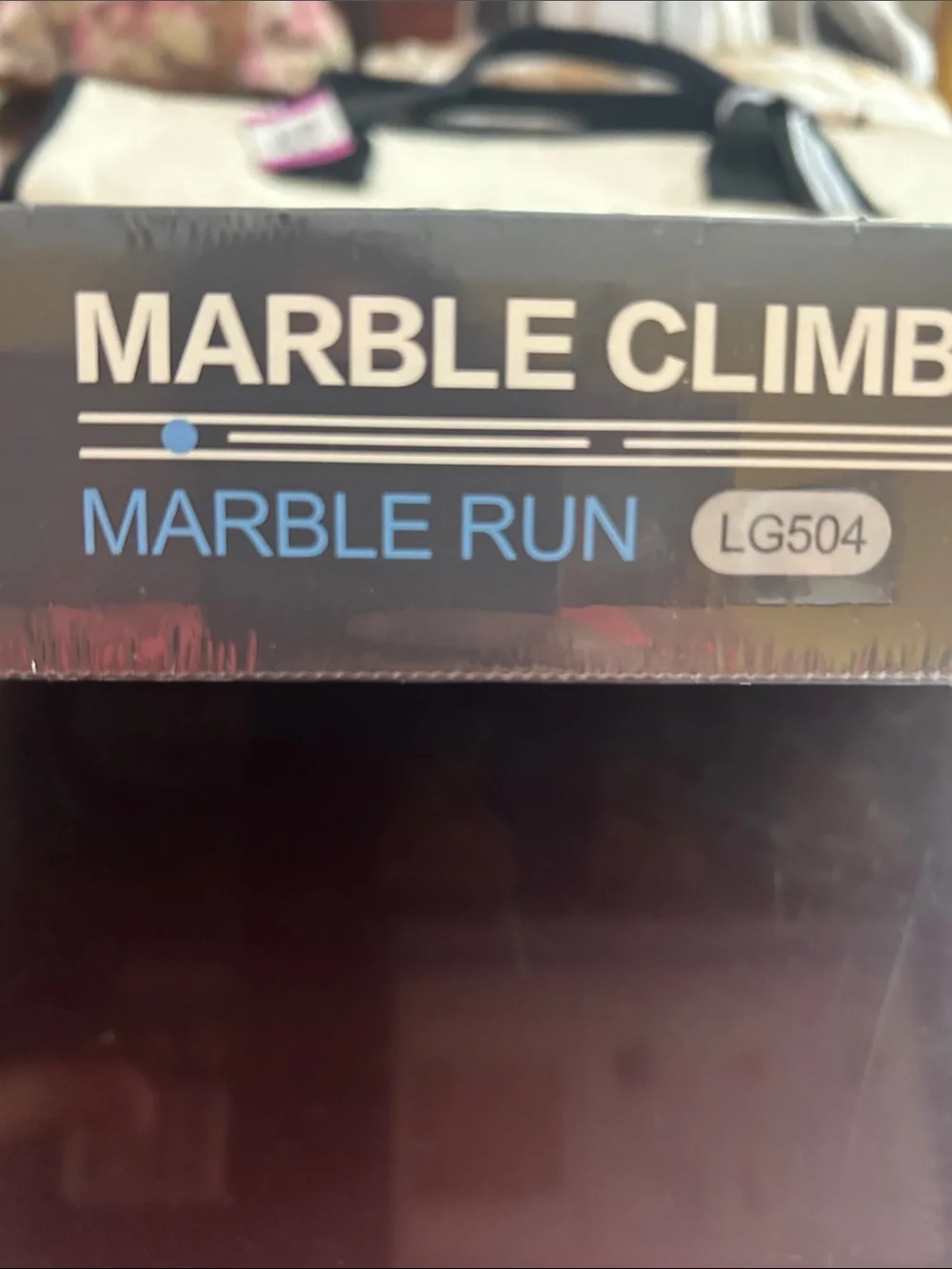 NWT Marble Climber Wooden Marble Run - Natural Wood Hands on for Stem learning